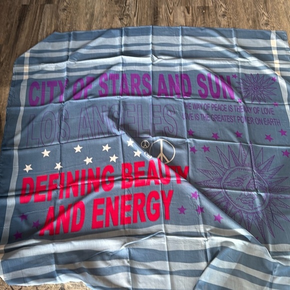 NWT Raj cotton oversized cotton scarf LA - Picture 1 of 5